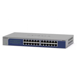 Netgear GS524, Interruttore Non gestito, Gigabit Ethernet (10/100/1000), Full duplex