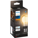 Philips Hue A60 - lampadina connessa E27, Lampada a LED Philips Hue A60 - lampadina connessa E27, Lampadina intelligente, Bluetooth/Zigbee, Bianco, LED, E27, A60