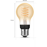 Philips Hue A60 - lampadina connessa E27, Lampada a LED Philips Hue A60 - lampadina connessa E27, Lampadina intelligente, Bluetooth/Zigbee, Bianco, LED, E27, A60