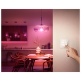 Philips Hue Tap dial switch, Pulsante bianco, Philips Tap dial switch, Wireless, Bianco, Indipendente/a parete, IP20, Plastica, IP20