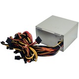 Seasonic SSP-500JT alimentatore per computer 500 W 20-pin ATX ATX Argento, Alimentatore PC grigio, 500 W, 100 - 240 V, 492 W, 50/60 Hz, 125 W, 492 W