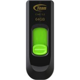 Team Group C145 unità flash USB 64 GB USB tipo A 3.2 Gen 1 (3.1 Gen 1) Nero, Verde, Chiavetta USB Nero/Verde, 64 GB, USB tipo A, 3.2 Gen 1 (3.1 Gen 1), Lamina di scorrimento, 10 g, Nero, Verde