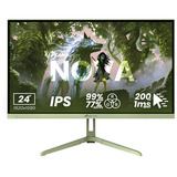 Arozzi Nova 24T1K200, Monitor di gioco verde