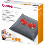 Beurer MG 135 Cuscino massaggiante Shiatsu, Cuscino per massaggio grigio