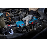 Bosch Avvitatore a cricchetto a batteria GRC 18V-60 Professional solo, 18 Volt, Cacciavite blu