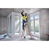 Bosch GCL 2-50 G Professional Livella lineare/puntiforme 15 m, Attraversare la linea laser blu/Nero, 15 m, 0,3 mm/m, 4°, 50 m, 4 s, Verde