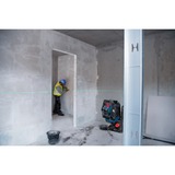 Bosch GCL 2-50 G Professional Livella lineare/puntiforme 15 m, Attraversare la linea laser blu/Nero, 15 m, 0,3 mm/m, 4°, 50 m, 4 s, Verde
