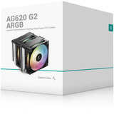 DeepCool AG620 G2 ARGB, raffreddamento CPU  Nero