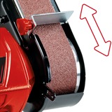 EINHELL Levigatrice a nastro da banco TC-US 350, Smerigliatrici da banco rosso/Nero