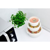 Emsa 459061200 recipiente per cibo Bianco 3 pz, Casella bianco, Bianco, Germania, 190 mm, 200 mm, 250 mm, 370 g