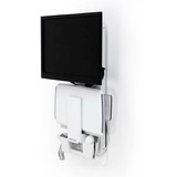 Ergotron StyleView Sollevamento Verticale Seduto-In Piedi, Supporto bianco