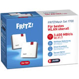 FRITZ! Set 1700 confezione da 2, Ripetitore bianco/grigio