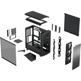 Fractal Design Summit Blackout TG Light Tint, Chassis Tower Nero