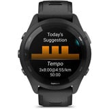 Garmin Forerunner 265, Smartwatch Nero/Grigio chiaro
