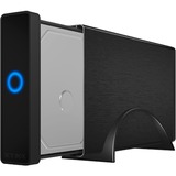 ICY BOX IB-377-C31 Box esterno HDD/SSD Nero 3.5", Disk enclosure Nero, Box esterno HDD/SSD, 3.5", SATA, Seriale ATA II, Serial ATA III, 10 Gbit/s, Hot-swap, Nero