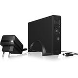 ICY BOX IB-377-C31 Box esterno HDD/SSD Nero 3.5", Disk enclosure Nero, Box esterno HDD/SSD, 3.5", SATA, Seriale ATA II, Serial ATA III, 10 Gbit/s, Hot-swap, Nero