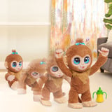 Just Play Peanut the playfull Monkey, Peluche animali Bambino/Bambina, 4 anno/i
