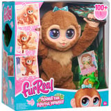 Just Play Peanut the playfull Monkey, Peluche animali Bambino/Bambina, 4 anno/i