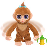 Just Play Peanut the playfull Monkey, Peluche animali Bambino/Bambina, 4 anno/i