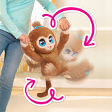 Just Play Peanut the playfull Monkey, Peluche animali Bambino/Bambina, 4 anno/i