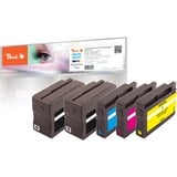 Peach 319225 cartuccia d'inchiostro 5 pz Nero, Blu, Ciano, Magenta Nero, Blu, Ciano, Magenta, Inchiostro a base di pigmento, Inchiostro a base di pigmento, 42 ml, 14 ml, 5 pz