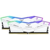 Team Group DIMM 32 GB DDR5-6600 (2x 16 GB) Dual-Kit, Memoria bianco