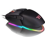 Thermaltake Argent M5 RGB mouse Ambidestro USB tipo A Ottico 16000 DPI, Mouse da gioco Nero, Ambidestro, Ottico, USB tipo A, 16000 DPI, Nero