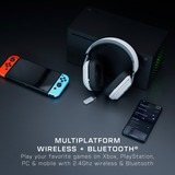 Turtle Beach Stealth 600 Bianco Xbox Cuffie da Gioco Wireless con 80 ora Batteria, Altoparlanti da 50mm e Bluetooth per Xbox Series X o S, Xbox One e PC, Cuffia da gioco bianco, Altoparlanti da 50mm e Bluetooth per Xbox Series X o S, Xbox One e PC, Wireless, 20 - 20000 Hz, Gaming, 320 g, Auricolare, Bianco