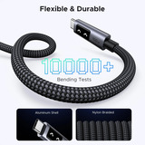 UGREEN Uno Cavo USB-C a USB-C (100W) Nero/grigio