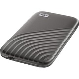 WD My Passport 2000 GB Grigio, Disco a stato solido grigio, 2000 GB, USB tipo-C, 3.2 Gen 2 (3.1 Gen 2), 1050 MB/s, Protezione della password, Grigio