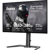 iiyama G-Master GOB2701QSC-B1 OLED, Monitor di gioco Nero