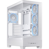 ASUS A31 Plus TG ARGB WHITE Midi Tower Bianco, Chassis Tower bianco, Midi Tower, PC, Bianco, ATX, micro ATX, Mini-ITX, Metallo, Gaming