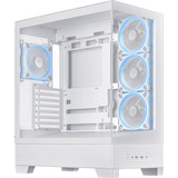 ASUS A31 Plus TG ARGB WHITE Midi Tower Bianco, Chassis Tower bianco, Midi Tower, PC, Bianco, ATX, micro ATX, Mini-ITX, Metallo, Gaming