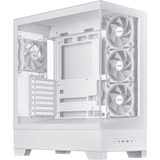 ASUS A31 Plus TG ARGB WHITE Midi Tower Bianco, Chassis Tower bianco, Midi Tower, PC, Bianco, ATX, micro ATX, Mini-ITX, Metallo, Gaming
