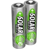 Ansmann 5035513 batteria per uso domestico Batteria ricaricabile Stilo AA Nichel-Metallo Idruro (NiMH) argento, Batteria ricaricabile, Stilo AA, Nichel-Metallo Idruro (NiMH), 1,2 V, 2 pz, 800 mAh