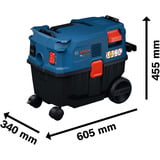 Bosch Aspirapolvere universale GAS12-25LS, Aspira bagnato / asciutto Vendita al dettaglio