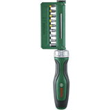 Bosch Cacciavite a cricchetto con set di punte, 19 pezzi, Set di bit verde/Nero