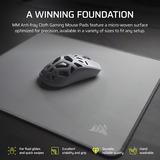 Corsair MM Cloth - XL, Gioco mouse pad grigio