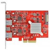 DeLOCK 89041 scheda di interfaccia e adattatore Interno USB 3.2 Gen 2 (3.1 Gen 2), Controller USB PCIe, USB 3.2 Gen 2 (3.1 Gen 2), PCIe 3.0, Passivo, 10 Gbit/s, Windows 10, Windows 8.1
