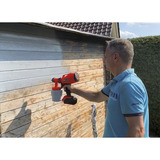 EINHELL Sistema di spruzzatura vernice a batteria Power X-Change TC-SY 18/60 Li-Solo, 18 Volt, Pistola a spruzzo rosso/Nero