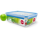 Emsa 508547 recipiente per cibo Rettangolare Scatola Trasparente 2 pz, Casella trasparente/Blu, Scatola, Rettangolare, Trasparente, Germania, 230 mm, 328 mm