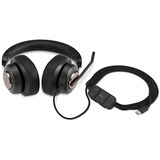 Kensington Cuffie over-ear USB-C H2000, Headset Nero, Cablato