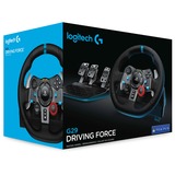 Logitech Logitech G29 Driving Force Racing Wheel Volante da Corsa, Pedali Regolabili, Ritorno di Forza Reale, Comandi Cambio in Acciaio Inossidabile, Volante in Pelle, Presa EU, per PS5, PS4, PC, Mac - Nero Nero, Pedali Regolabili, Ritorno di Forza Reale, Comandi Cambio in Acciaio Inossidabile, Volante in Pelle, Presa EU, per PS5, PS4, PC, Mac - Nero, Sterzo + Pedali, PC, PlayStation 4, PlayStation 5, Playstation 3, D-pad, Analogico, Cablato, USB 2.0