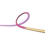 Philips Hue Hue Play Gradient Lightstrip per PC, Striscia LED Nero/Bianco, Philips Hue Play Gradient Lightstrip per PC, Striscia LED intelligente, Bluetooth/Zigbee, Nero, Silicone, Lampadina/e non sostituibile/i, Bianco