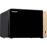 QNAP TS-664 NAS Tower Intel® Celeron® N5095 8 GB DDR4 0 TB QNAP QTS Nero, Bronzo Nero, NAS, Tower, Intel® Celeron®, N5095, 8 GB, DDR4