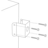 Reolink RLA-BKC1, Supporto bianco