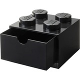 Room Copenhagen LEGO Cassetto da scrivania 4, Scatola di immagazzinaggio Nero