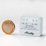 Shelly Shelly Wave PM Mini Z-Wave, Relè grigio