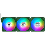 Thermaltake Ventola di raffreddamento per PC CT120 EX Reverse ARGB Sync Racing Green verde