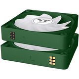 Thermaltake Ventola di raffreddamento per PC CT120 EX Reverse ARGB Sync Racing Green verde